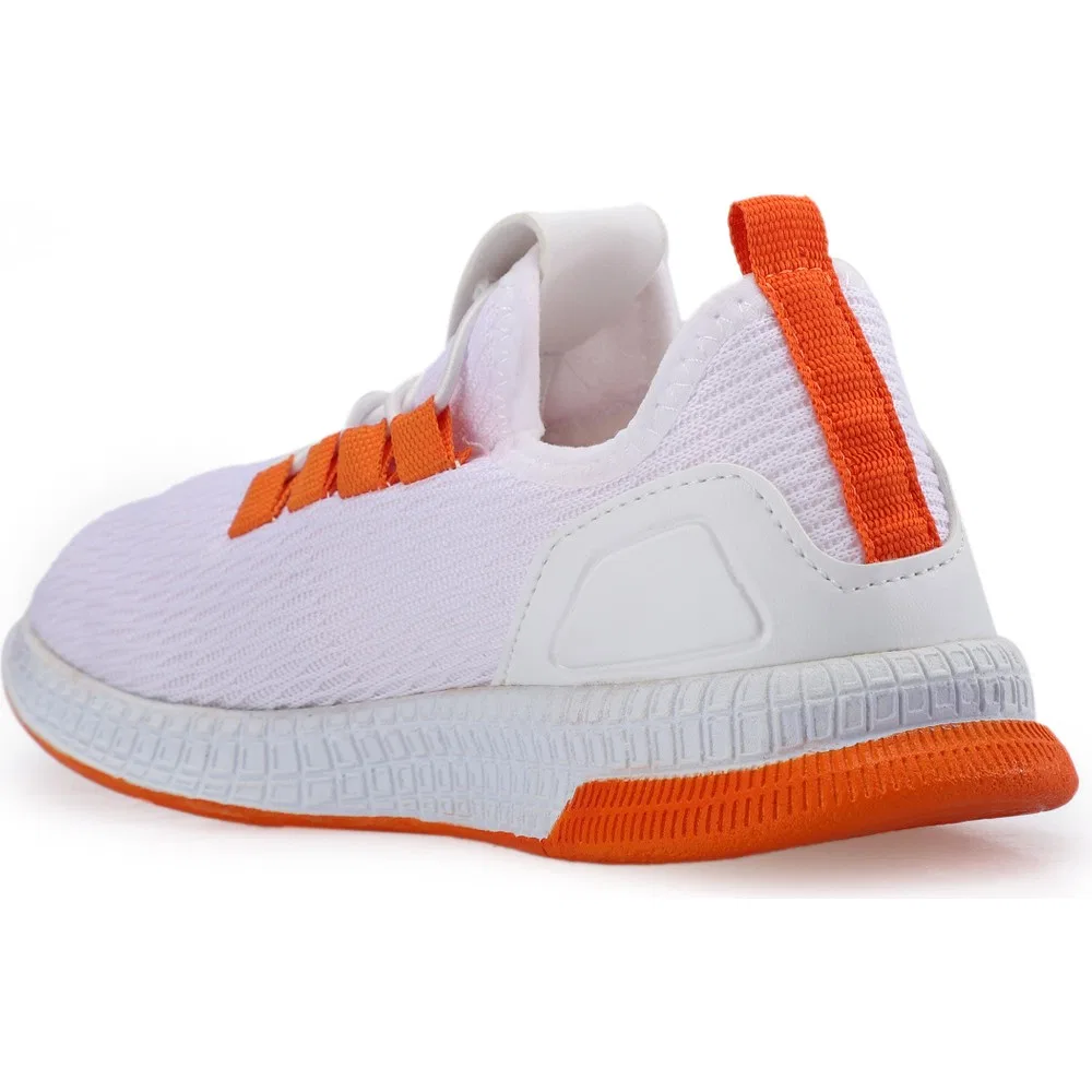 Детские кроссовки для девочек Slazenger ABENA I, White Orange — фото 3