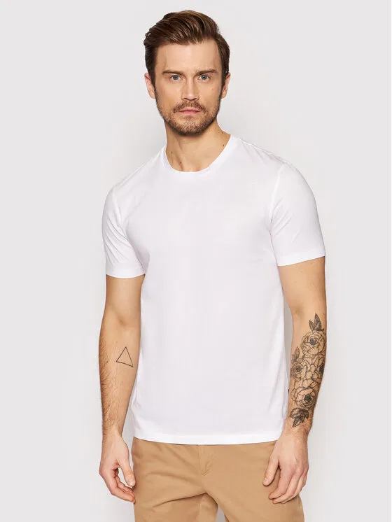 Футболка slim fit Tessler Boss, белый