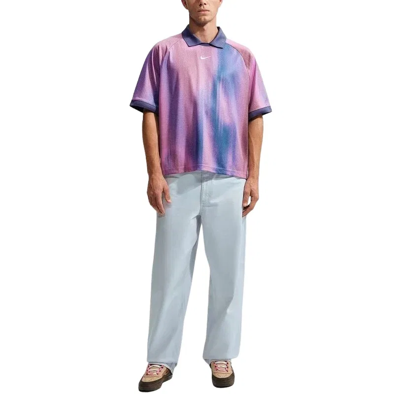 Мужская джерси Nike SB Sunset Dri-FIT Jacquard Skate Jersey, розовый — фото 2