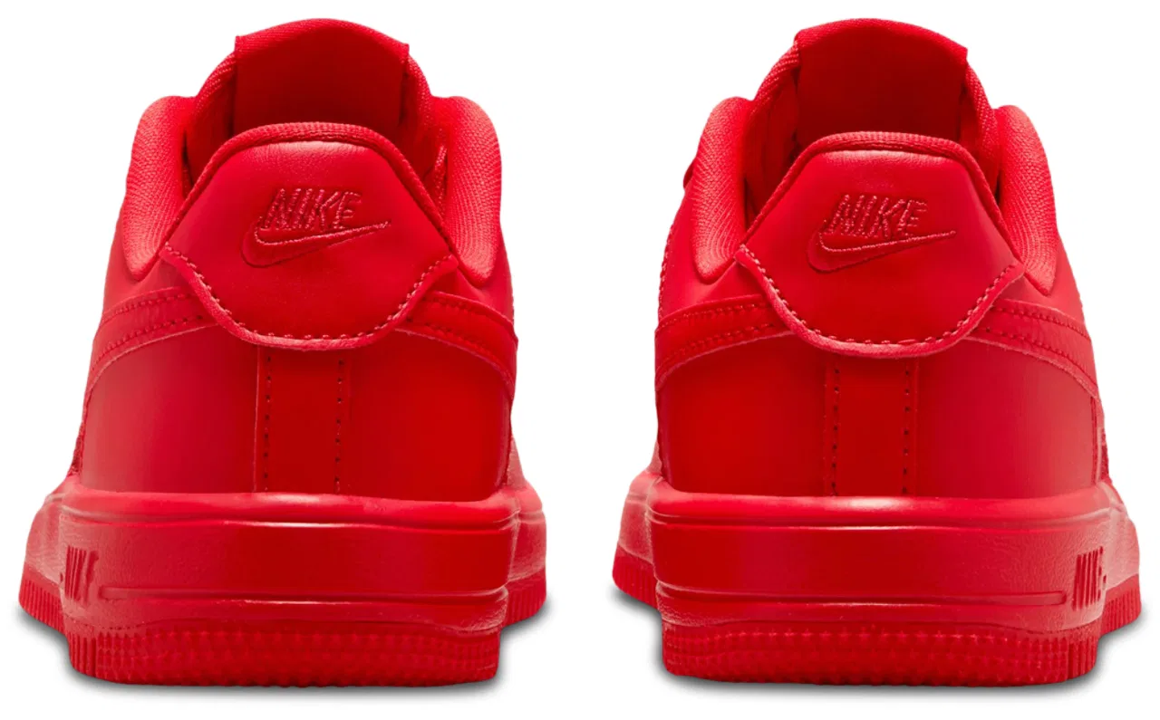 Кроссовки для мальчиков Nike Air Force 1 Low, черный/красный — фото 3