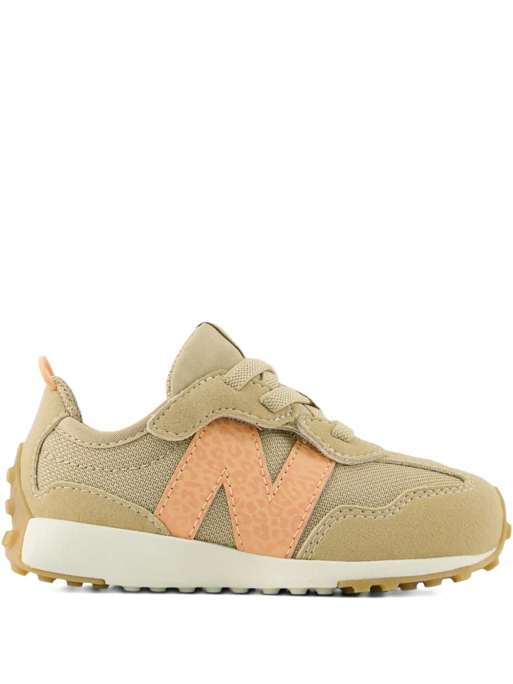 Кроссовки 327 New-B Hook & Loop New Balance Kids, оранжевый