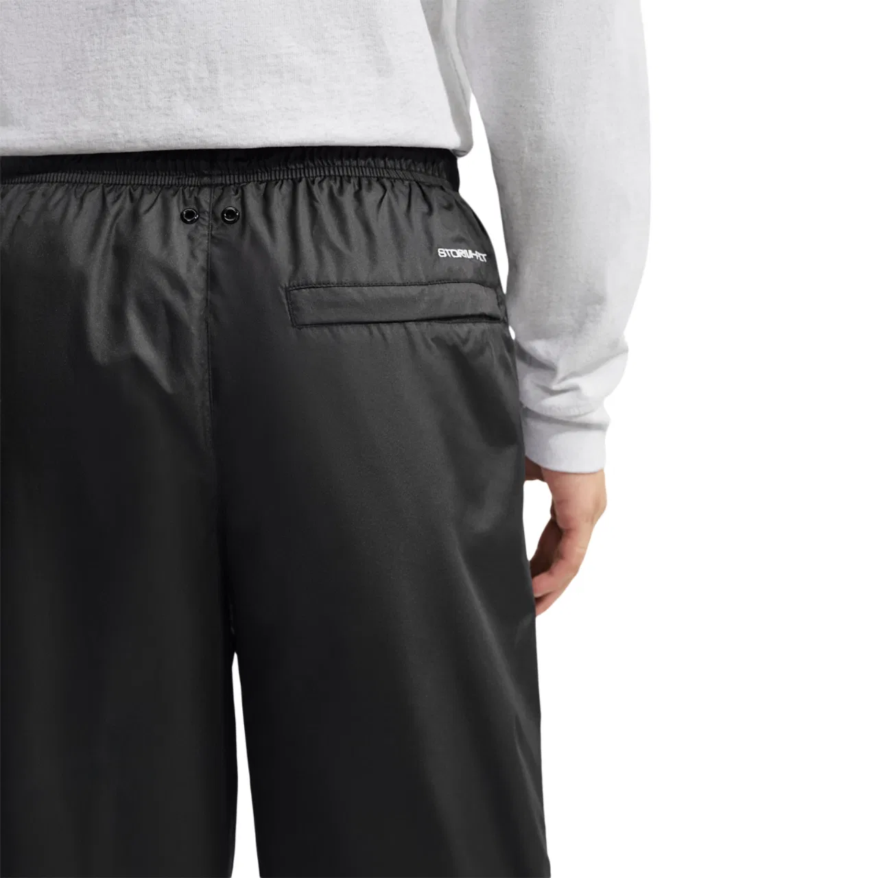 Мужские брюки с принтом Windrunner Land 26 RMX Nike, Cement Grey Black University Red — фото 2
