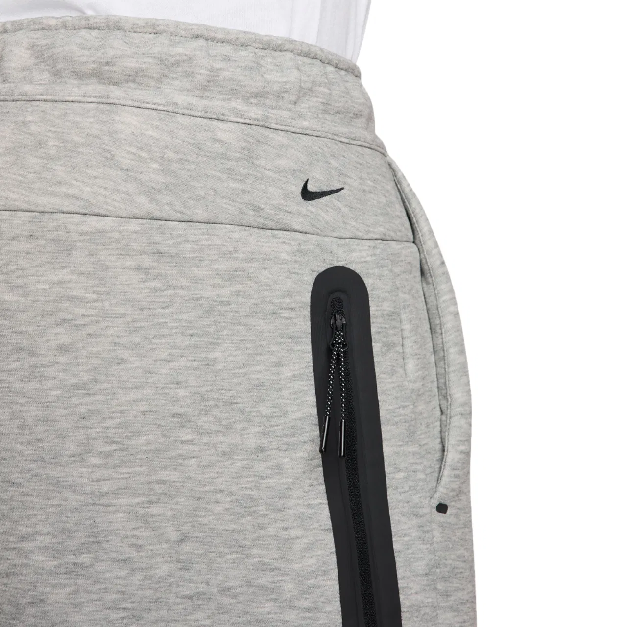 Мужские шорты Tech Fleece Nike, серый/черный — фото 4