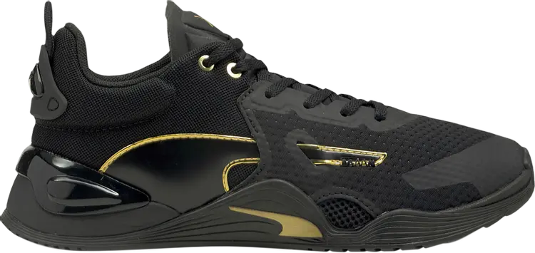 

Кроссовки Puma Wmns Fuse Moto Black Team Gold, черный