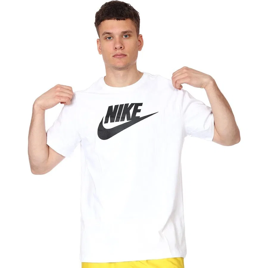 Мужская футболка с принтом Futura Nike, Белый