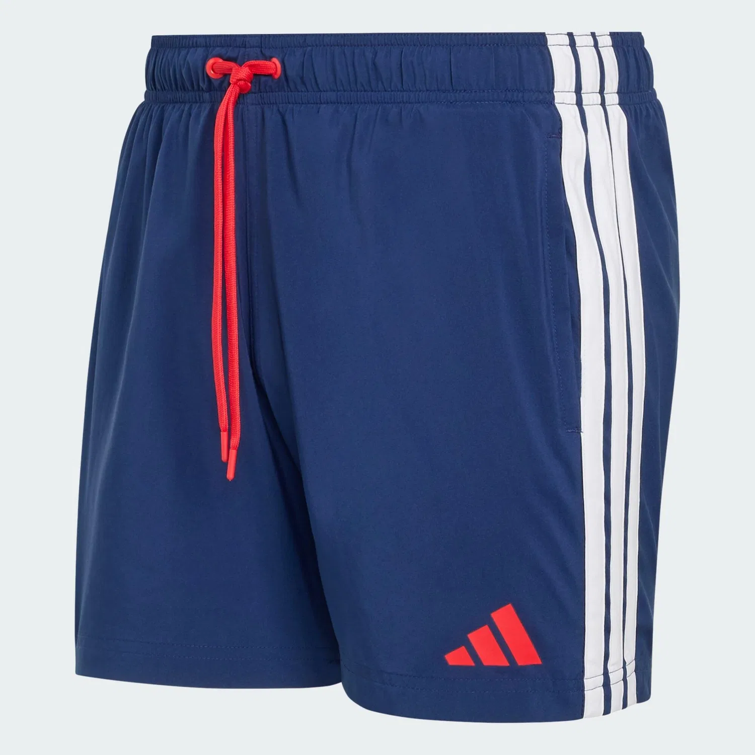 Мужские плавки с 3-Streifen Adidas, Dunkelblau Hellrot