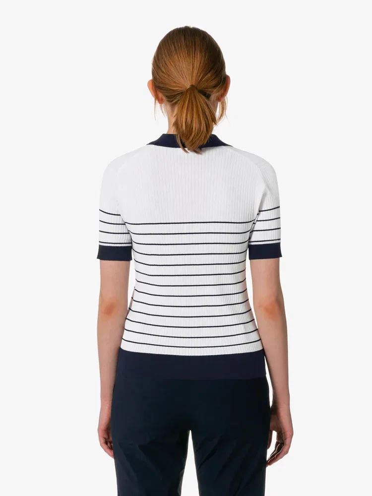 Свитер поло LACOSTE Navy, Классический крой, Темно-синий — фото 3