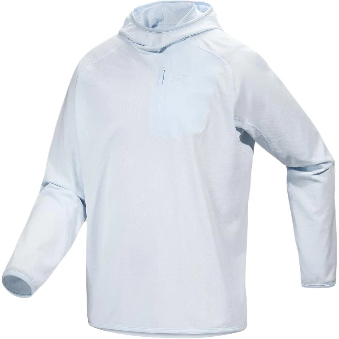Мужской флисовый пуловер с капюшоном Delta Arcteryx, Daybreak Blue/Daybreak