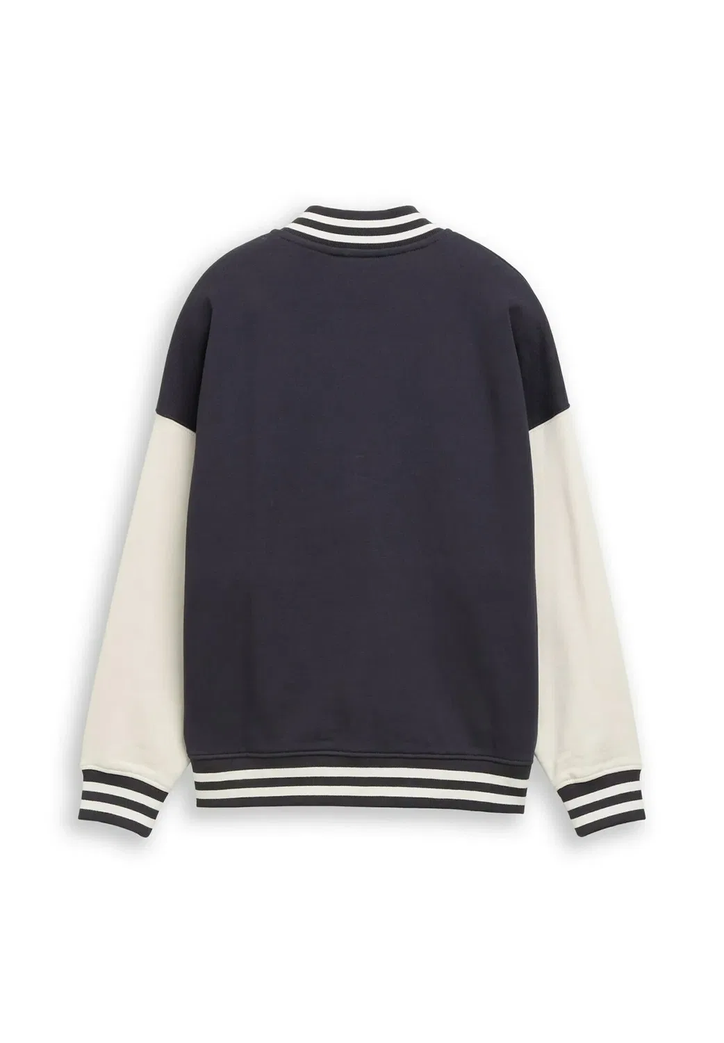 Толстовка для колледжа оверсайз со снупи-pr - куртка-бомбер Strick & Sweatshirts Tom Tailor, Coal Grey — фото 2