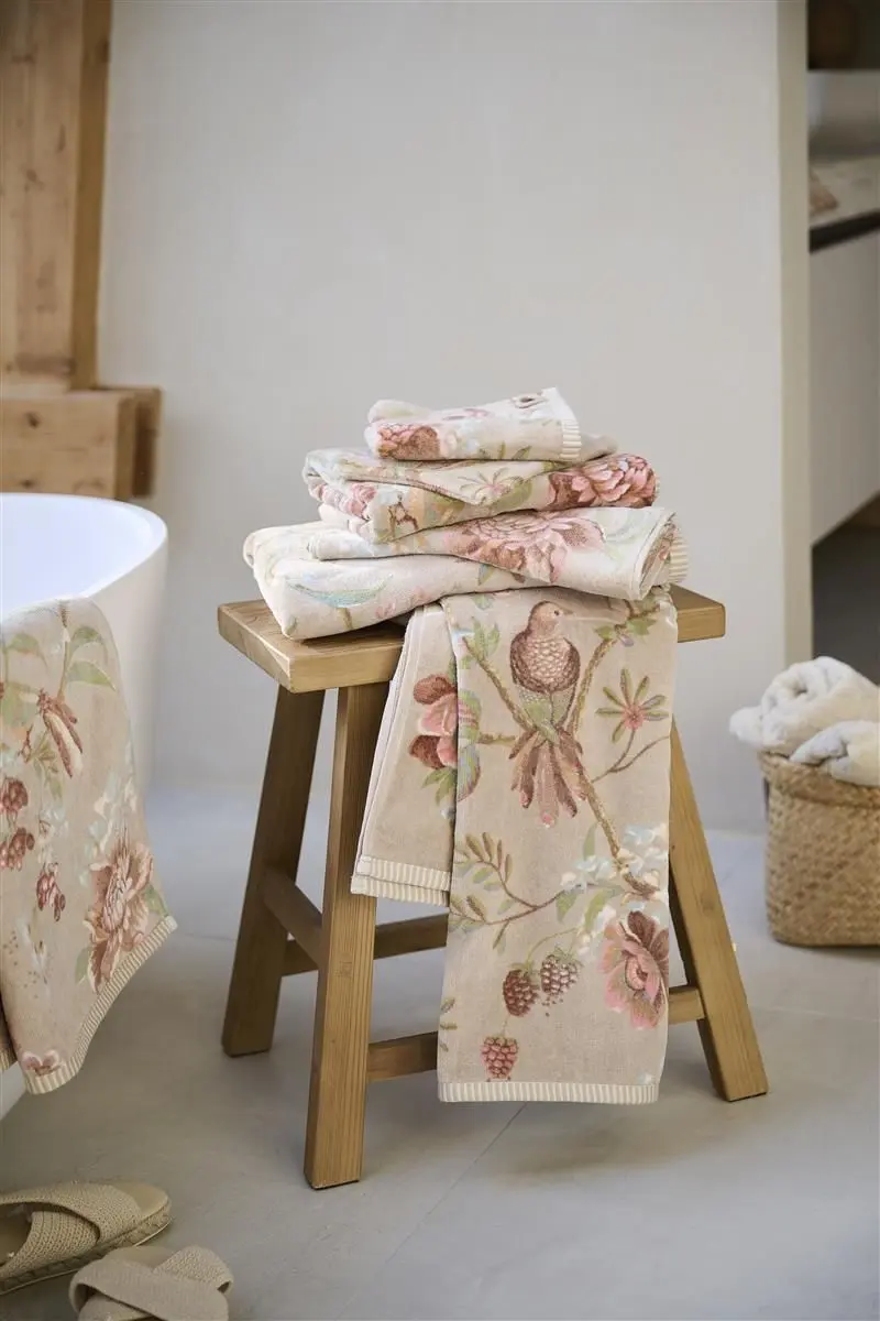 

Полотенце Pip Studio Secret Garden Bath In Sponge, хаки
