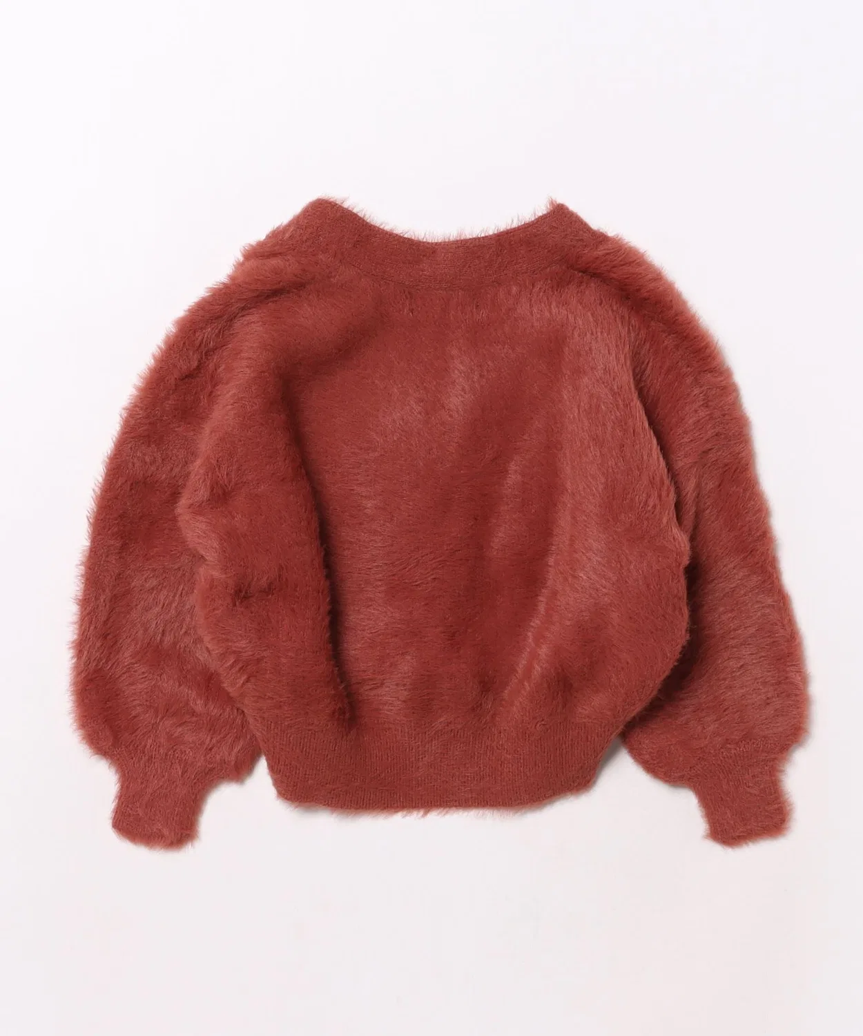 Детский укороченный кардиган на пуговицах BOXY CROP CARDIGAN Rylee + Cru, Red — фото 2