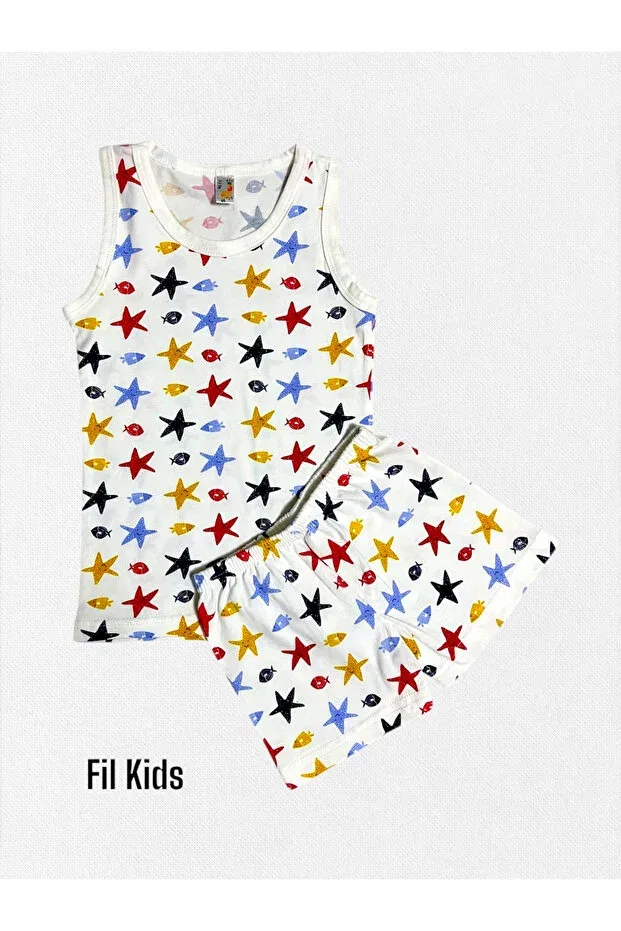 Детский комплект боксеров для мальчиков с принтом Boxer Shorts Elmas Kids, White