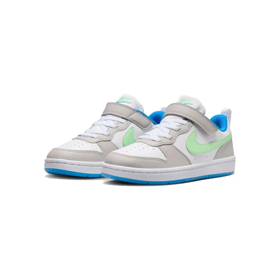 Детские кроссовки с эластичными шнурками Court Borough Low Recraf Nike, Серый