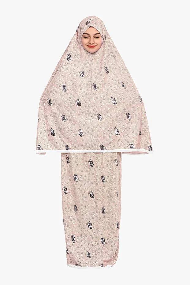 Детское платье для девочек хлопковое без рукавов Child prayer dress Dakka Kadima, Beige
