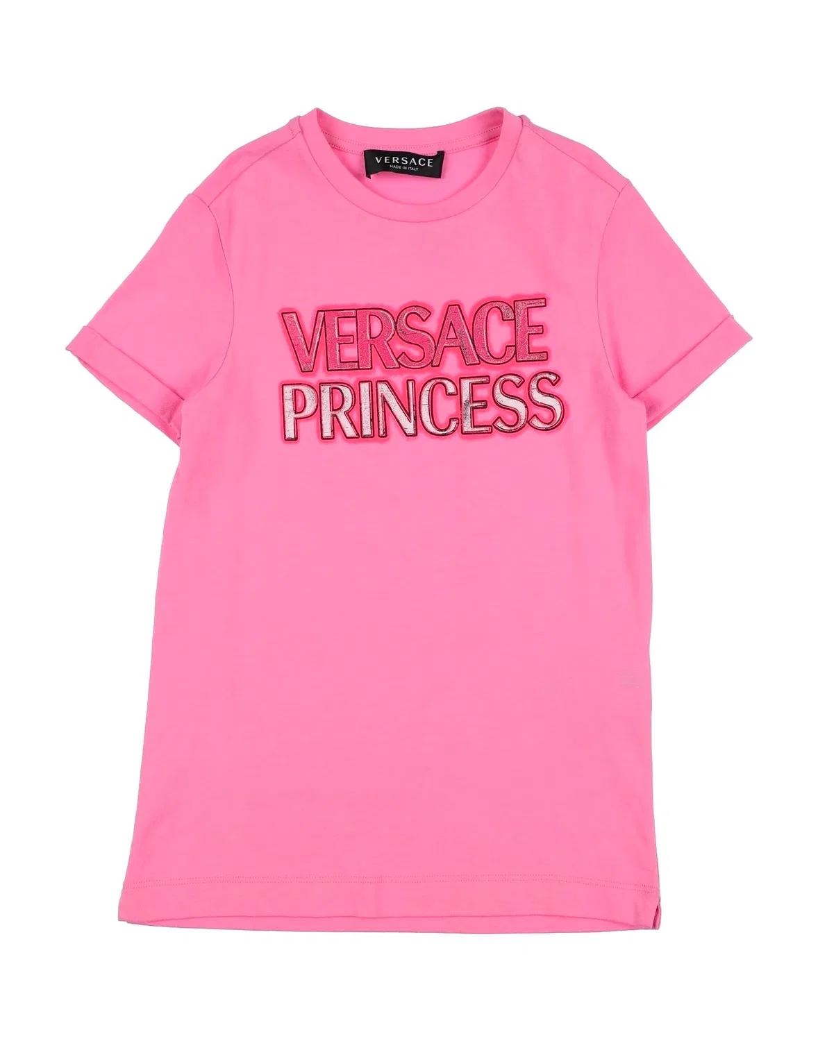 Детское джерси-платье для девочек с принтом Versace Young, розовый