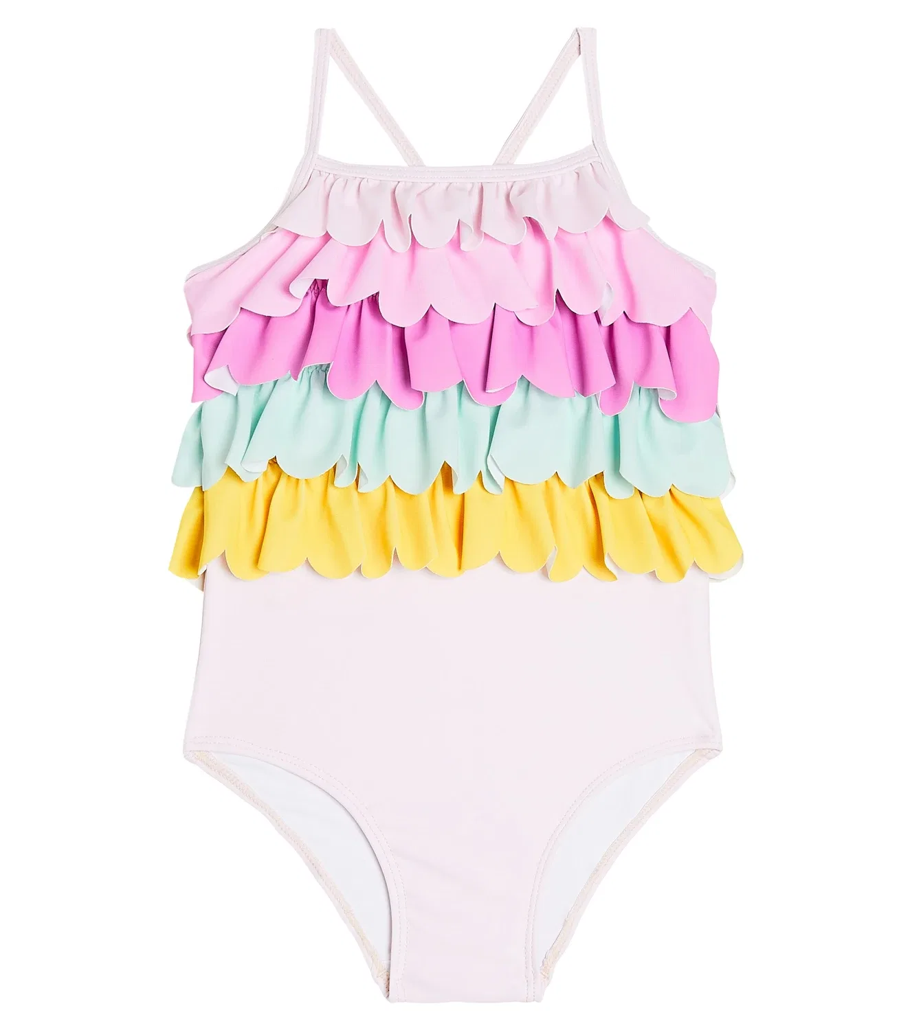 Раздельный купальник с принтом Baby Vivid Tutu Du Monde, розовый