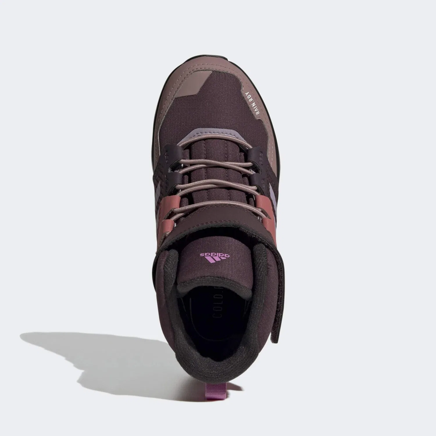 Детские зимние ботинки для хайкинга TERREX Trailmaker High COLD.RDY Adidas, Rot Violett Helllila — фото 3
