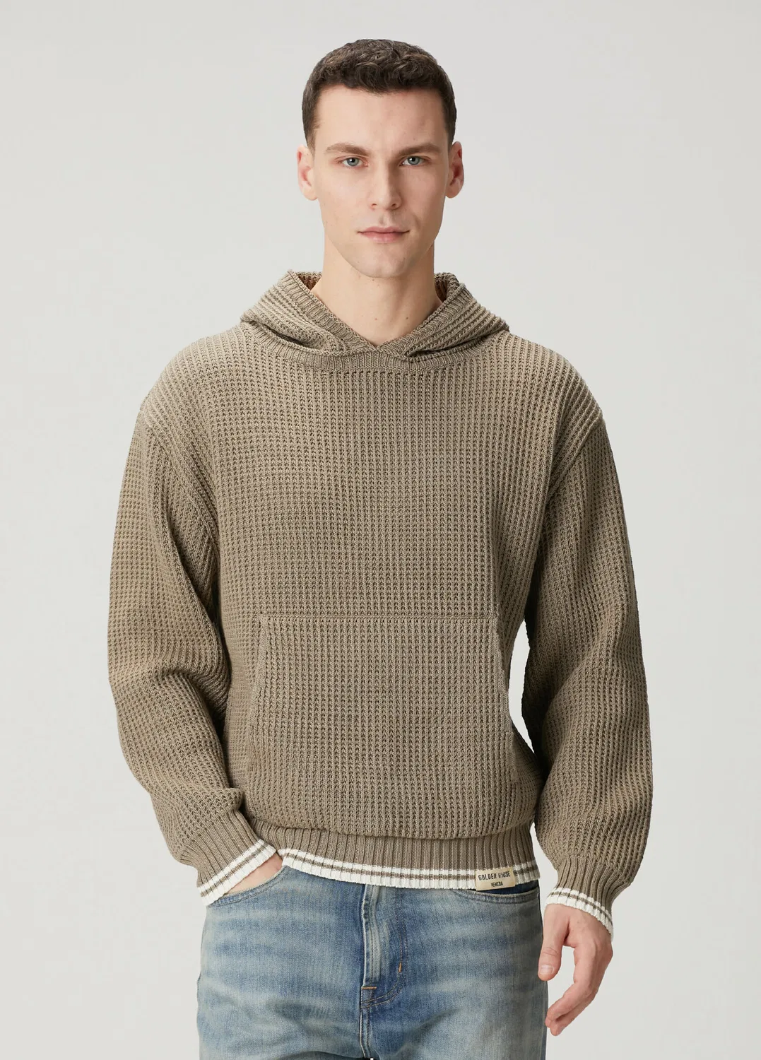 Свитшот с капюшоном Patrick Golden Goose, Vizon