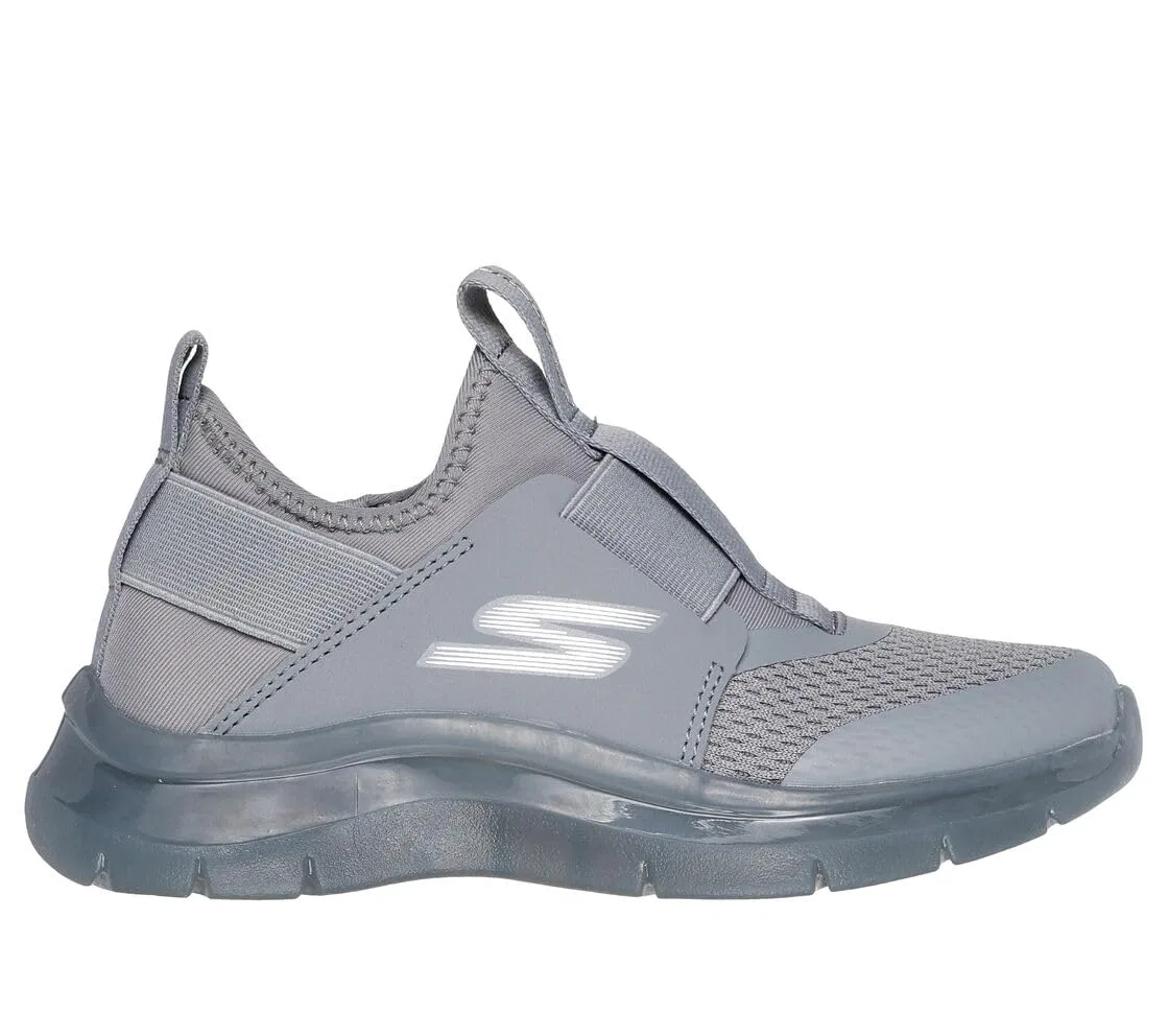 Детские кроссовки для мальчиков с цельной подошвой Skech Fast Ice Skechers, Grey