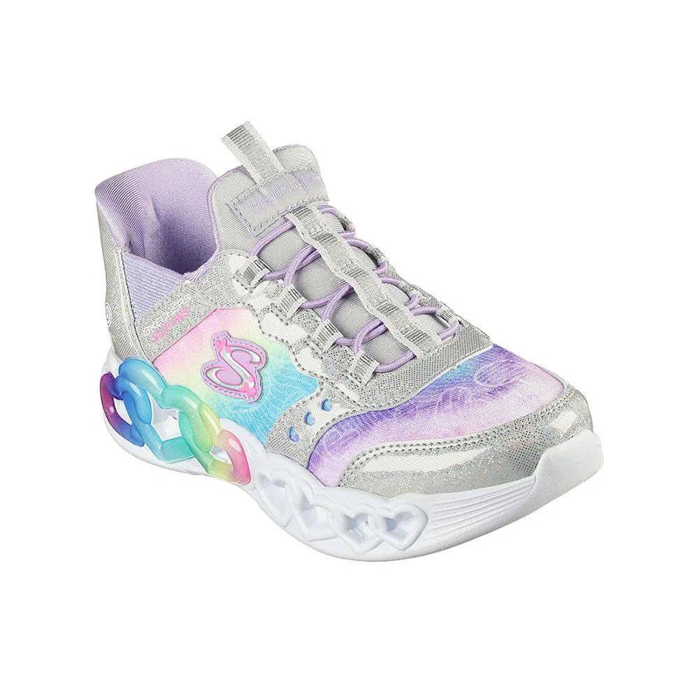 Детские кроссовки с принтом 303755L-SMLT Skechers, Grau Bunt — фото 2