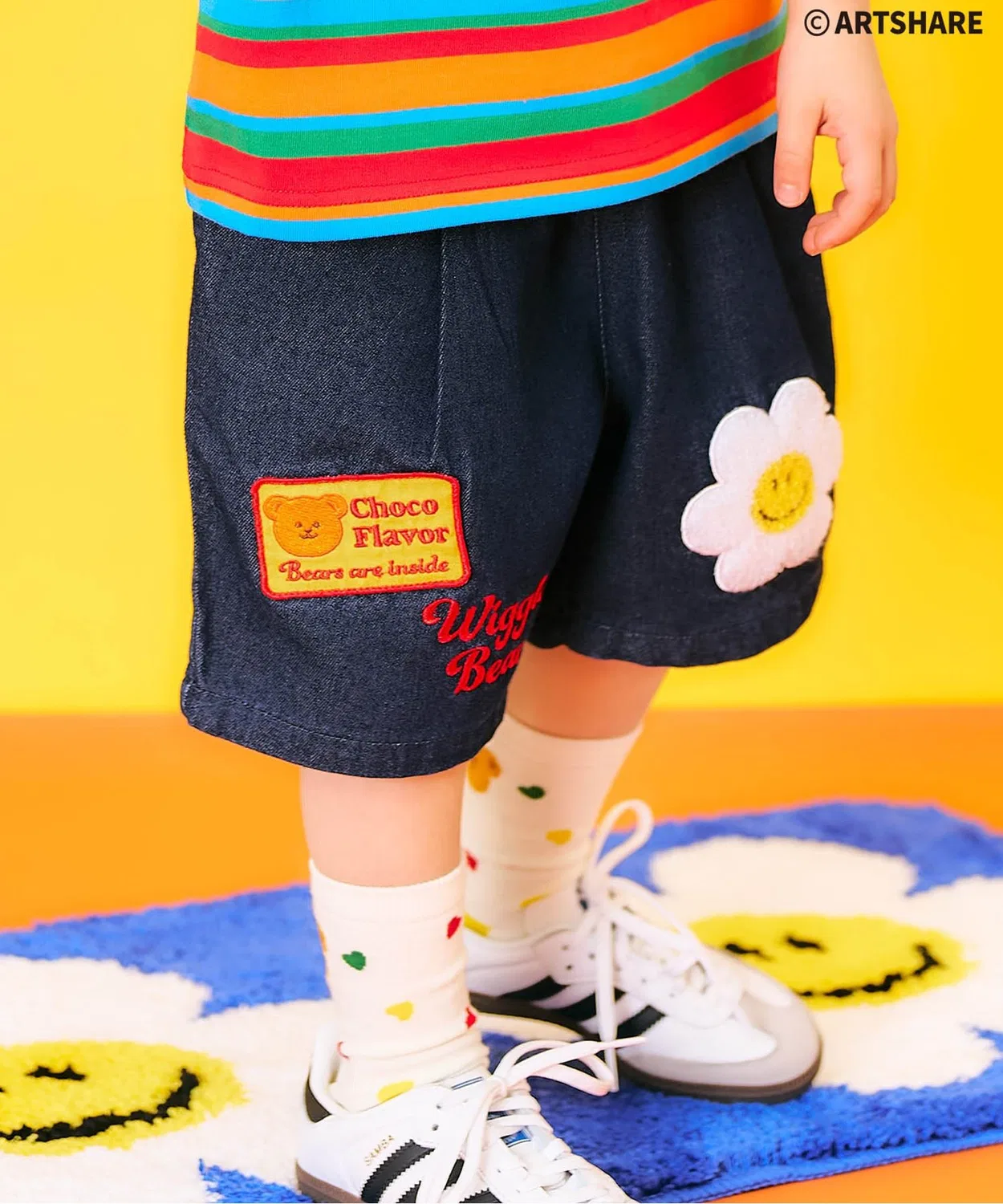 Детские джинсовые шорты WIGGLE WIGGLE, Indigo Blue