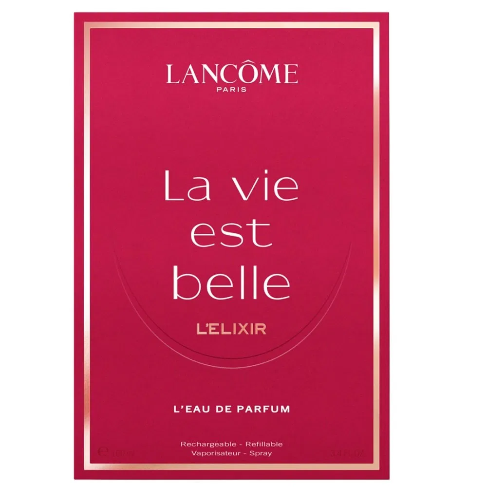 Женская туалетная вода La Vie Est Belle L'Elixir Lancome, 100 мл — фото 2