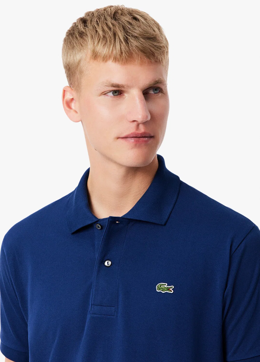 Футболка поло Classic Fit Lacoste, navy — фото 3