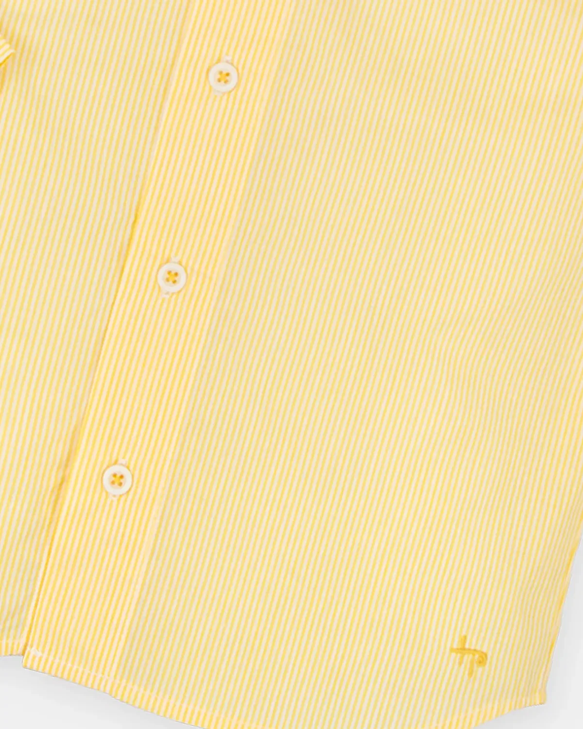Детская рубашка для мальчиков с длинным рукавом Tutto Piccolo, Amarillo — фото 2