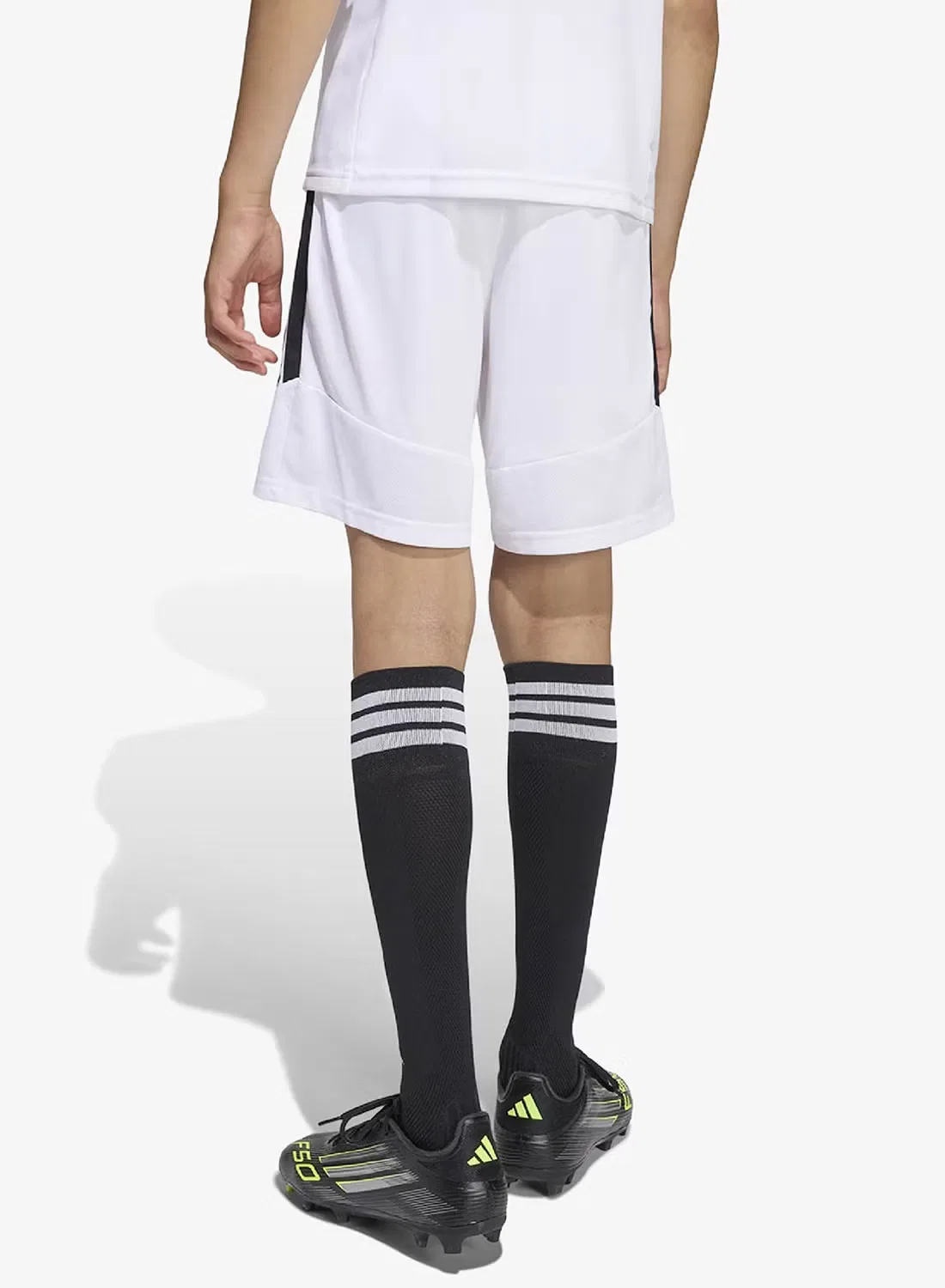 Шорты спортивные детские Tiro26 League Adidas, белый — фото 2