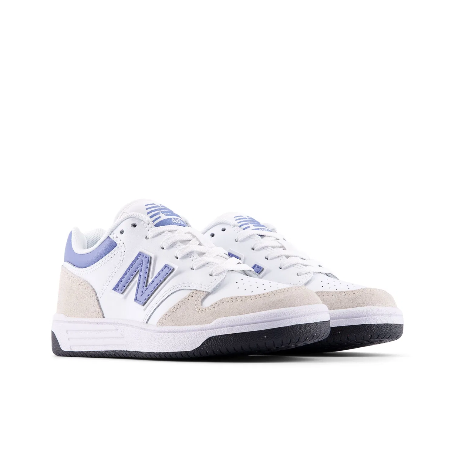 Кроссовки New Balance B480 белого цвета — фото 3