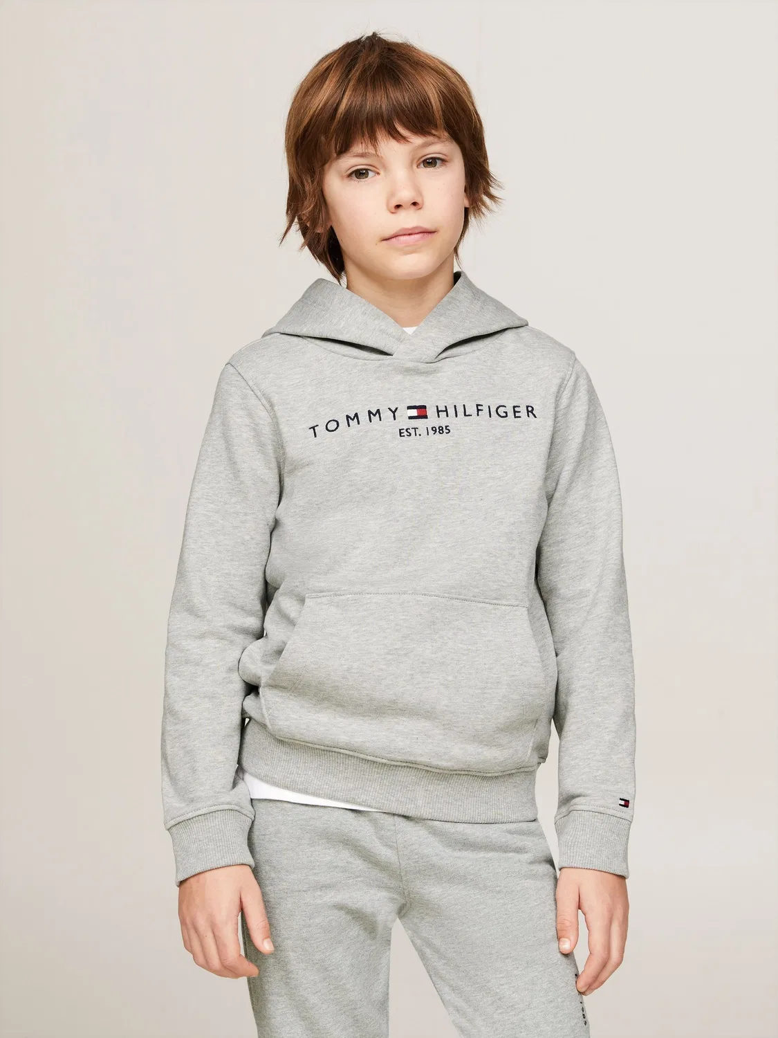 Худи Tommy Hilfiger Essential Logo Grey — фото 4