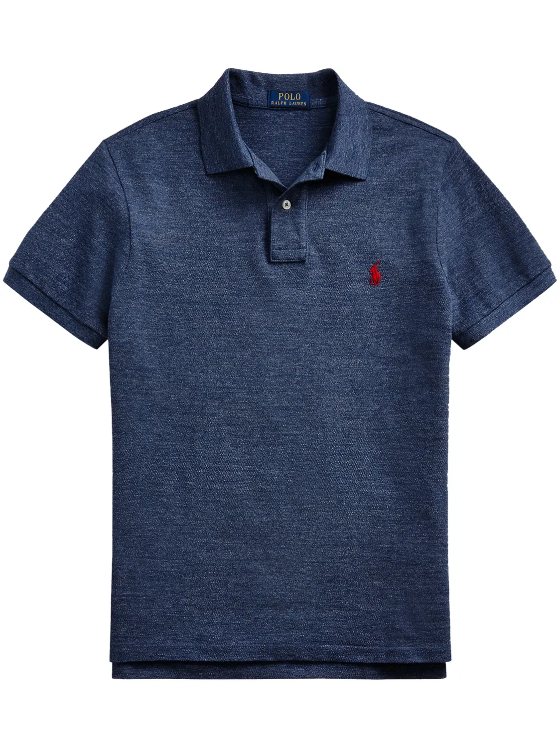 Polo Ralph Lauren Поло с эмблемой в голубом цвете