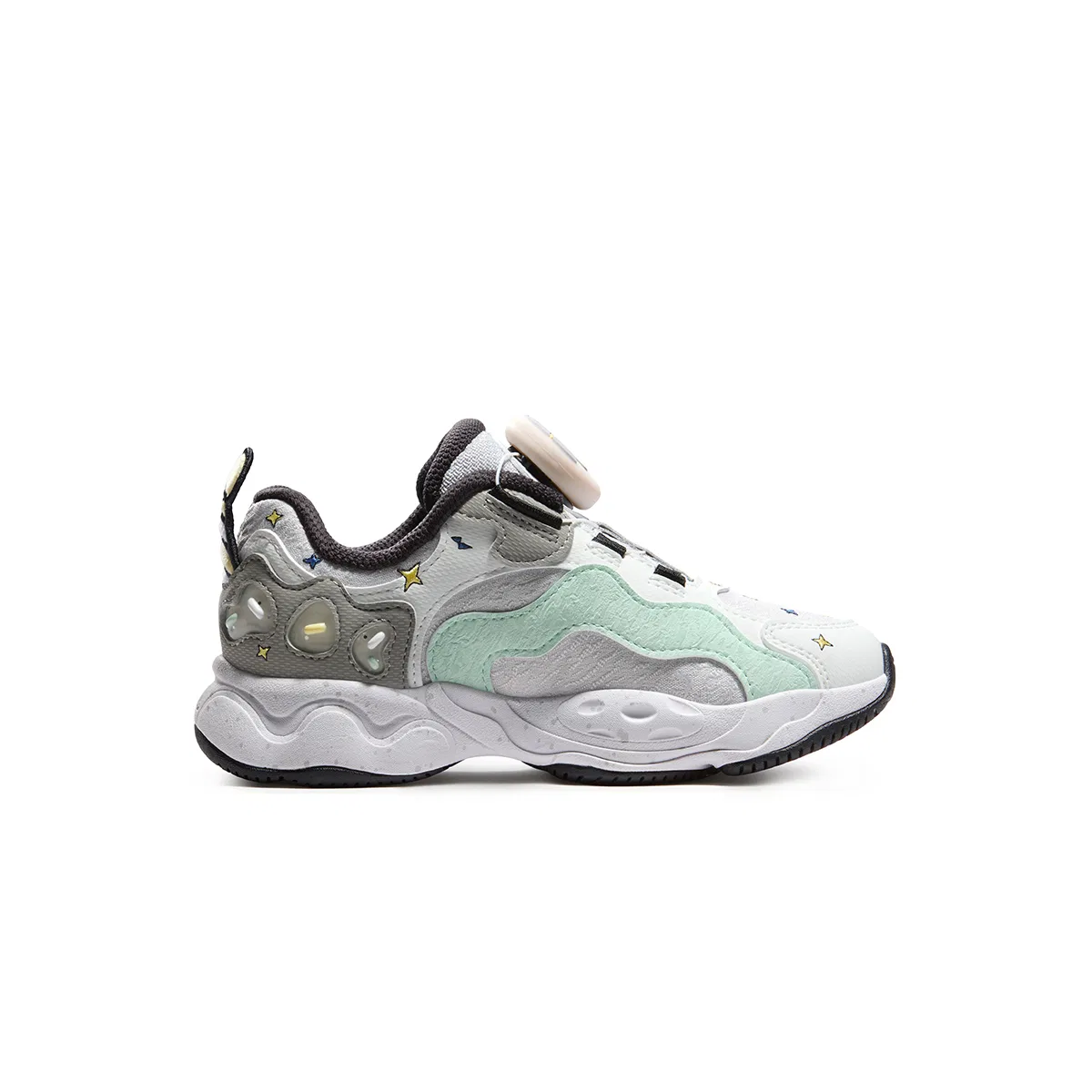 Детские кроссовки для тренировок FILA KIDS, Lunar Rock Gray/FILA White — фото 3