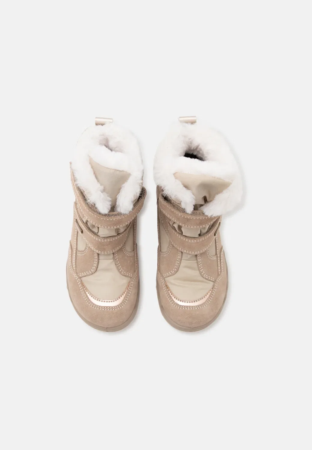 Goretex замороженные - детские туфли Primigi, Bisquit/Off White — фото 4