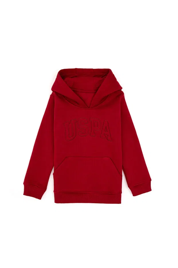 Детское худи для девочек с принтом U.S. Polo Assn., 142331 — фото 3
