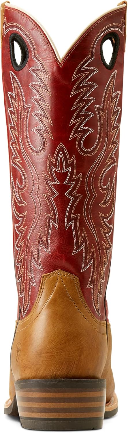 Мужские ковбойские ботинки Ariat Ringer, красный/бежевый — фото 2