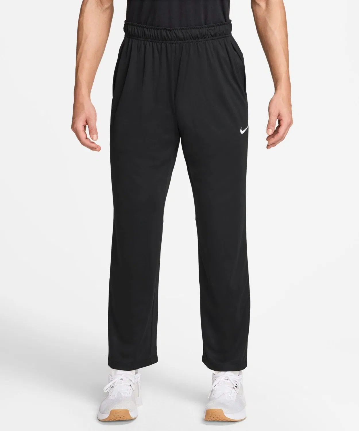 Мужские спортивные брюки стандартной посадки с эластичным поясом NIKE DF Flex, Black