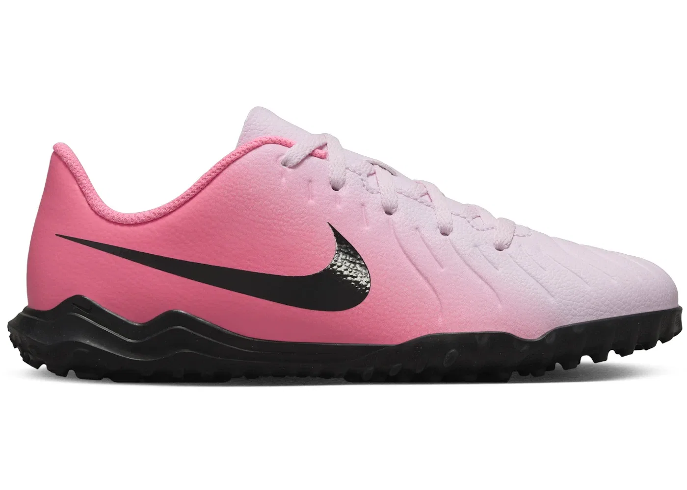 Детские бутсы Nike Tiempo Legend 10 Club TF, Pink Foam/Black