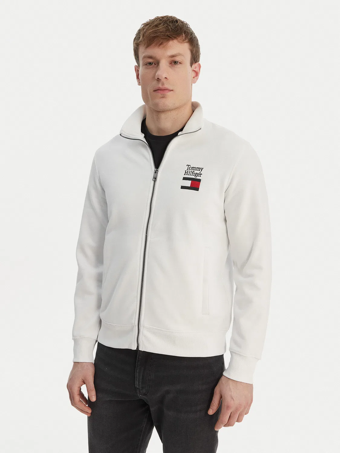 Мужская толстовка стандартного кроя Embro Tommy Hilfiger, белый