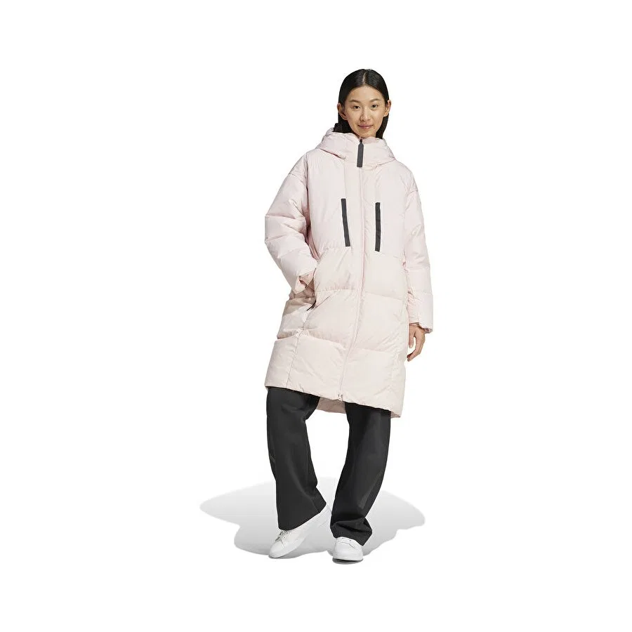 Женский утепленный дождевик adidas WMYSHELTER PRK, Розовый