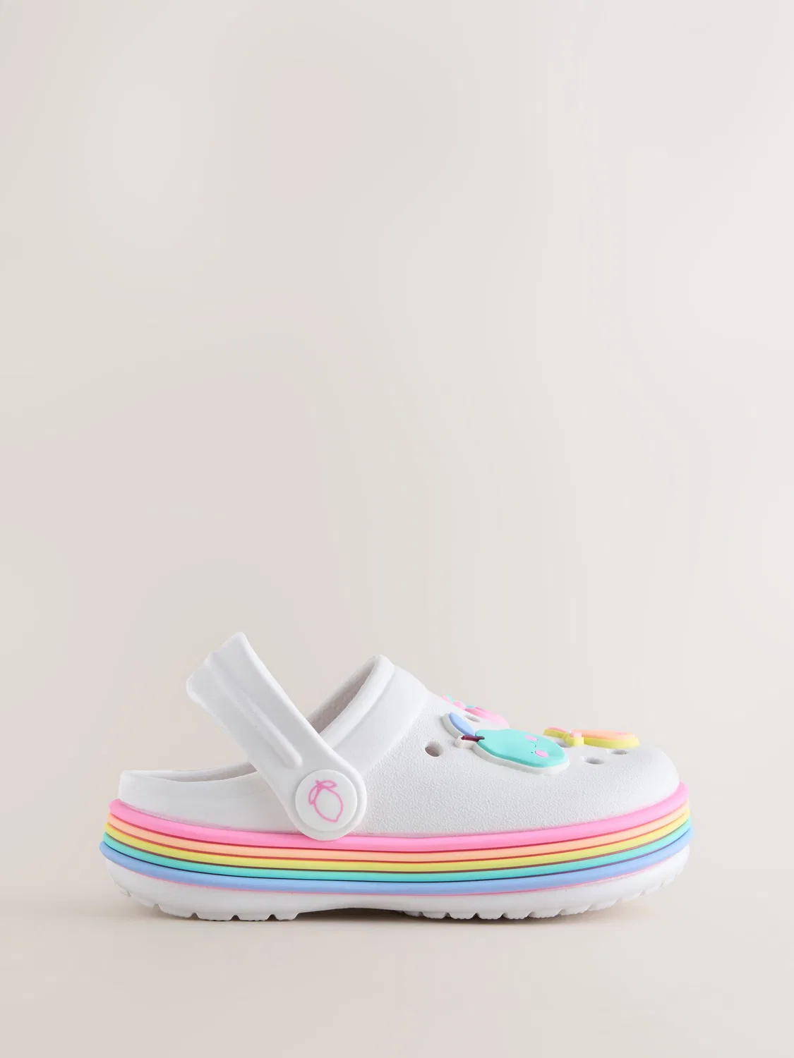Клоги детские Character Clogs Next, белый фруктовый — фото 2