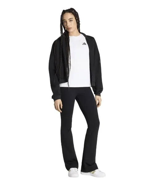 Женская футболка свободного кроя с графическим принтом Adidas Embroidery Pack Loose Graphic T-Shirt, Темно-серый — фото 3