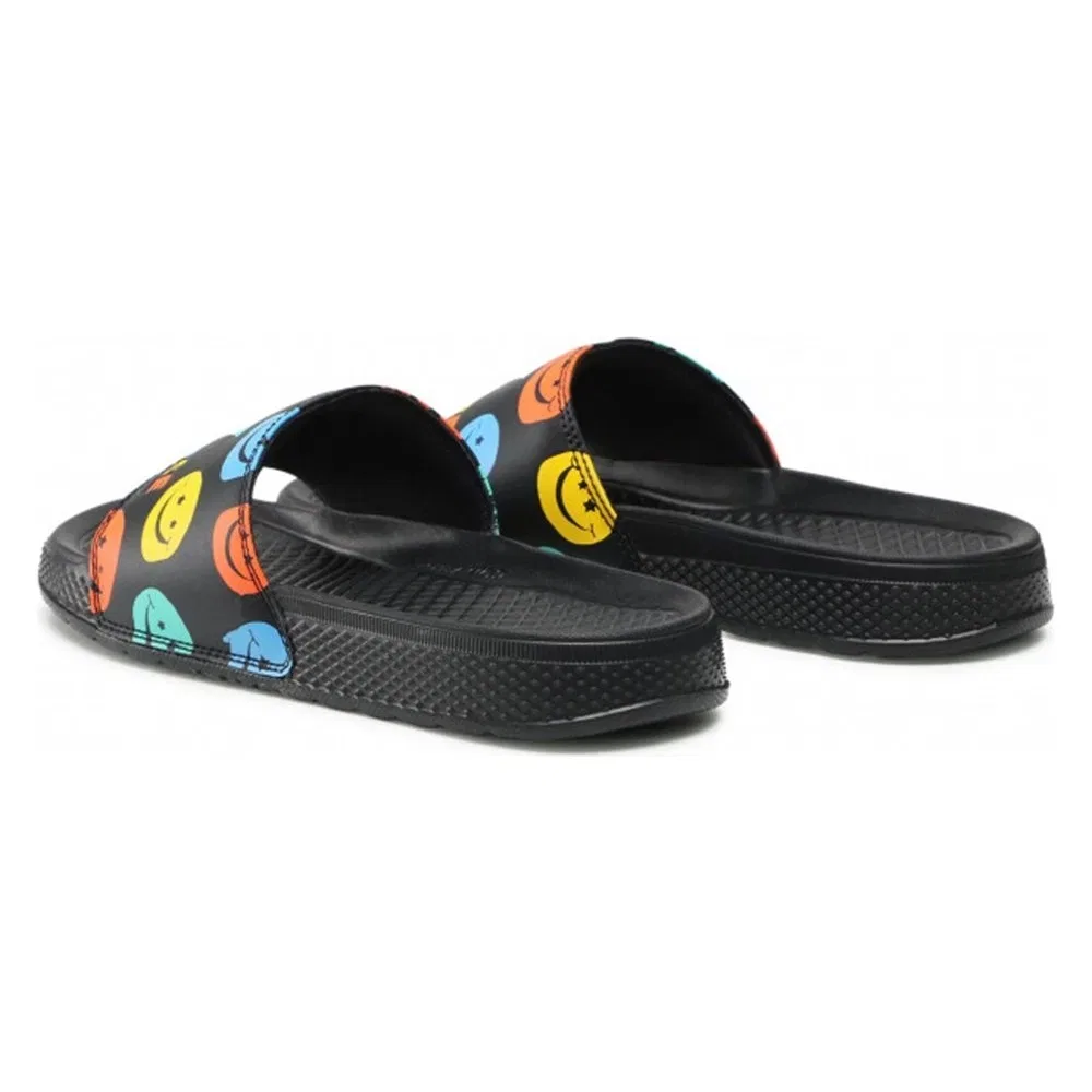 Детские сланцы Converse Slide Much Love Graphic, черные — фото 3