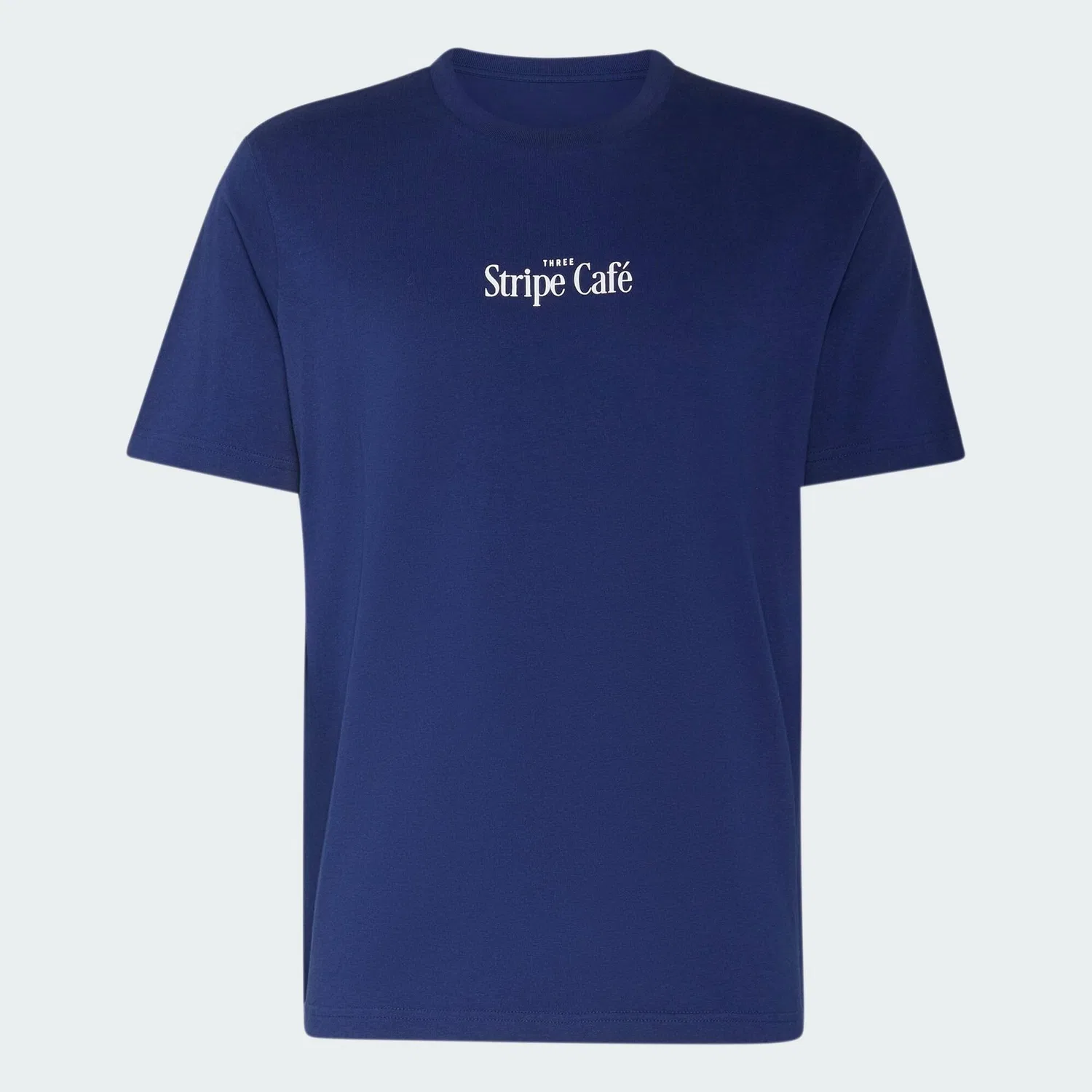 Мужская футболка с графическим принтом Coffee Cafe Donut Bag Grafik T-Shirt Adidas, Dunkelblau — фото 2