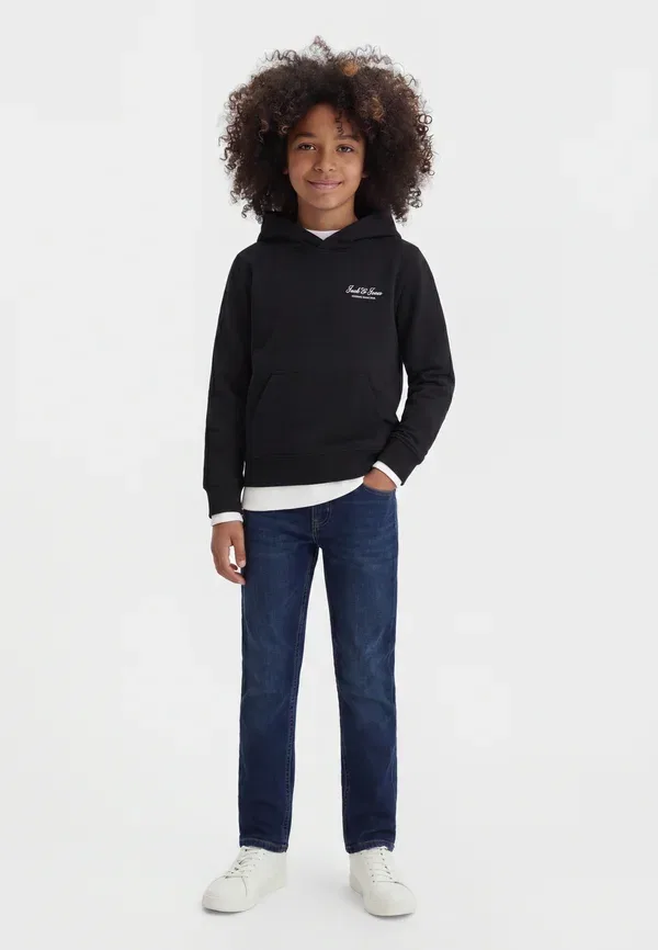 Толстовка с капюшоном Jack & Jones Junior, черный