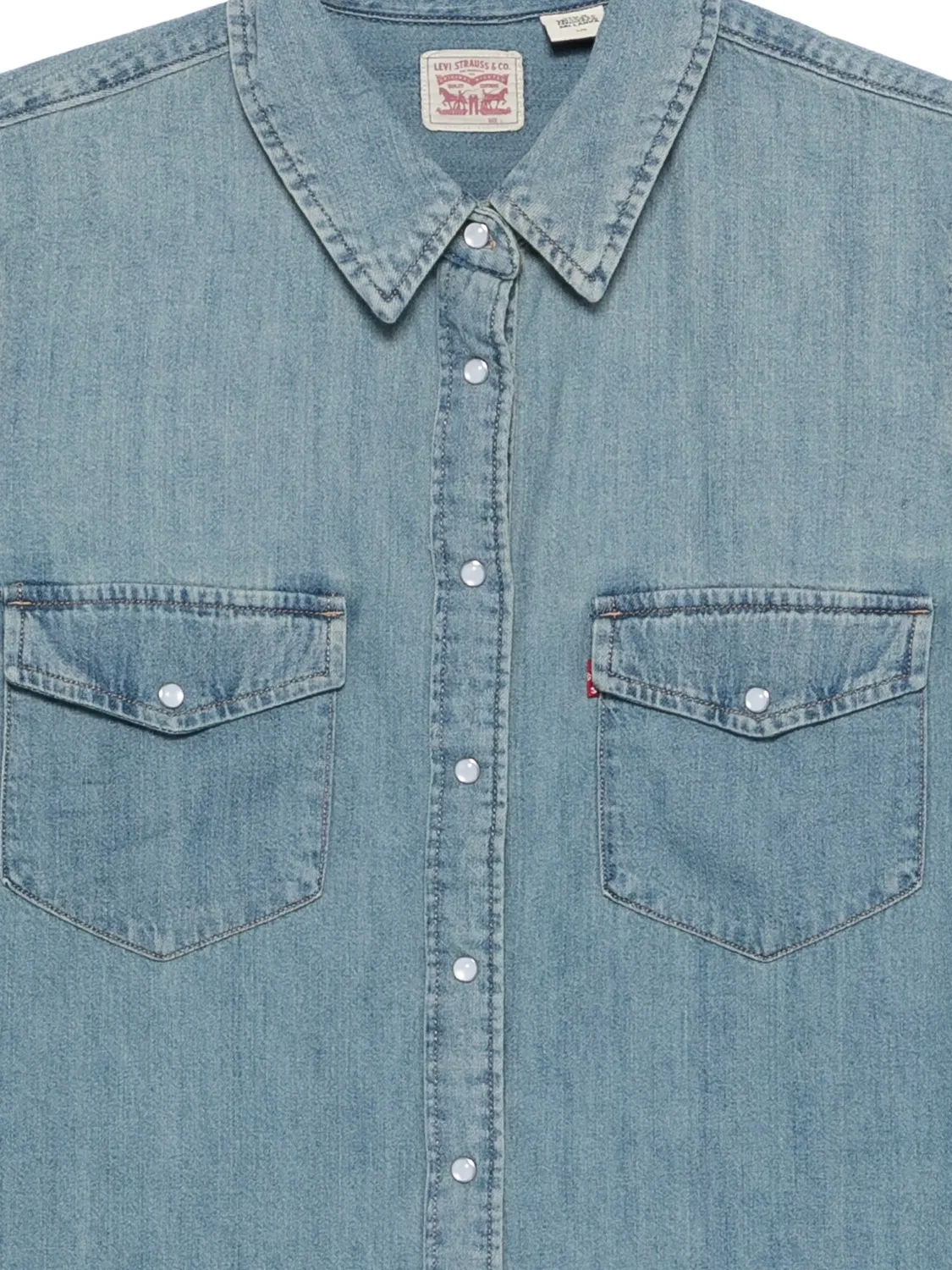 Рубашка с карманами Levi's, синий — фото 2