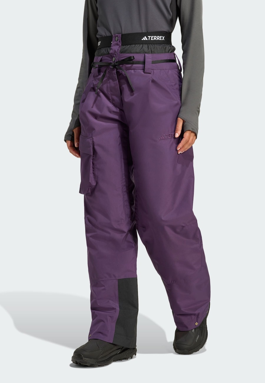 Обычные спортивные штаны ADIDAS TERREX Xploric, баклажановый — фото 2