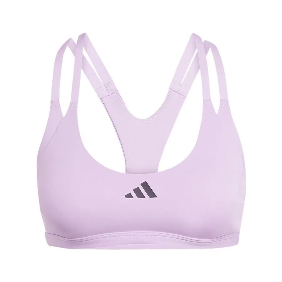 Спортивный бюстгальтер с длинным рукавом AERIM LS STRNGT adidas, Фиолетовый