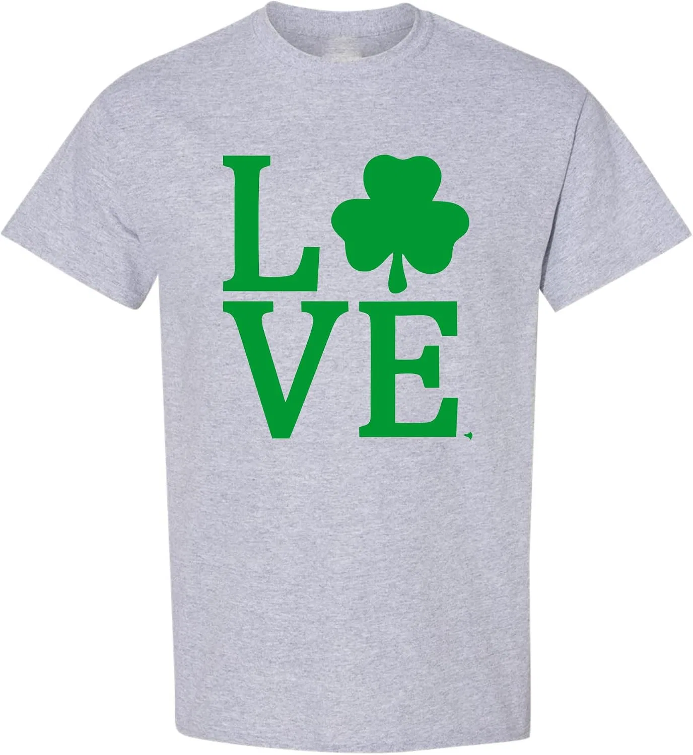 Женская футболка с трилистником Love St. Patrick's Day, Sand — фото 4