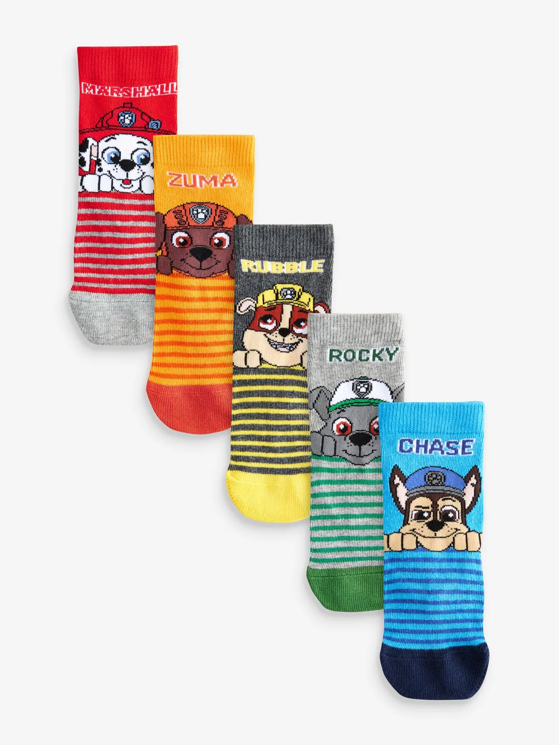Носки PAW Patrol Character Cotton Rich 5 Pack Next, PAW Patrol